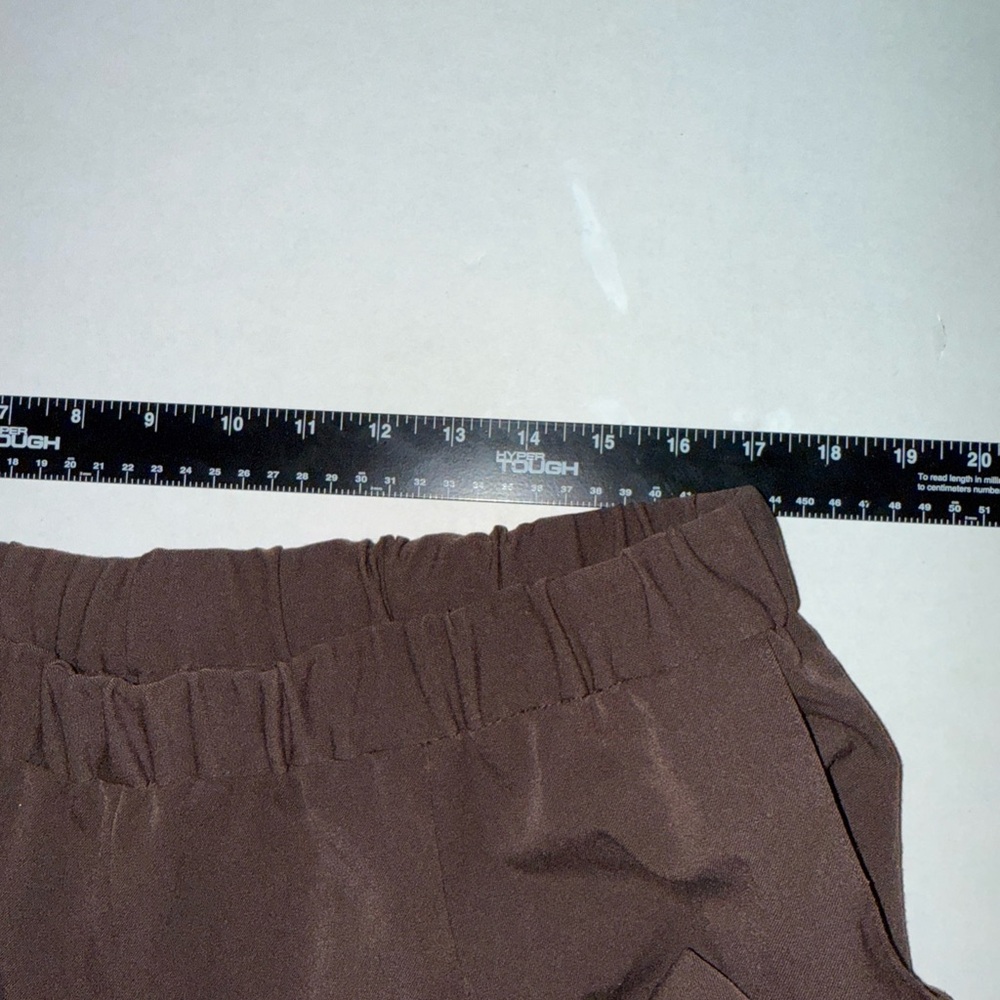 Briggs New York Brown Elastic Waist 2-Pocket Polyester Pants Size 22W - Picture 6 of 10